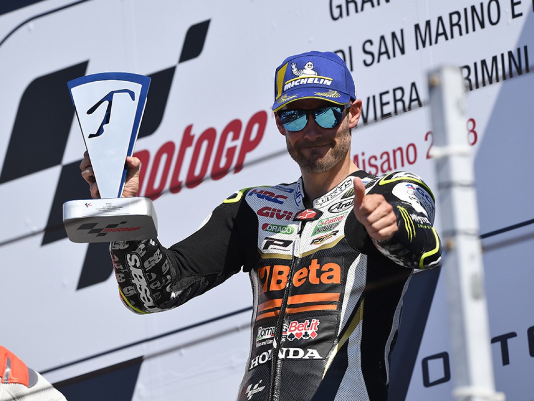 CRUTCHLOW SUL PODIO NEL GRAN PREMIO DI SAN MARINO | flow-meter™